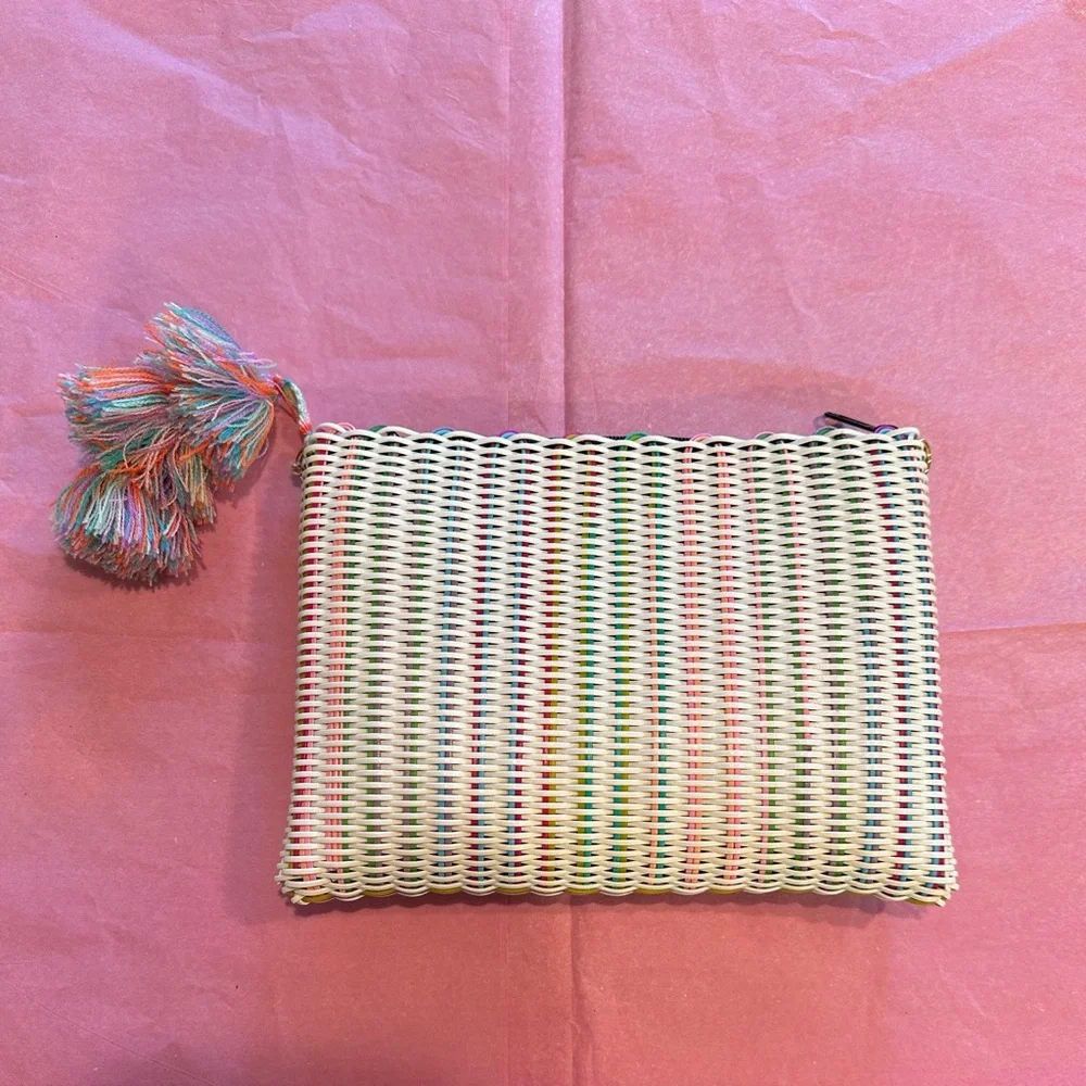 NWOT Squeeze de Citron Large Lemon Drop Clutch Bag - Picture 3 of 11